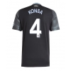 Camisa de Futebol Aston Villa Ezri Konsa #4 Equipamento Secundário 2025-26 Manga Curta Camisa de Futebol Aston Villa Ezri Konsa #4 Equipamento Secundário 2025-26 Manga Curta